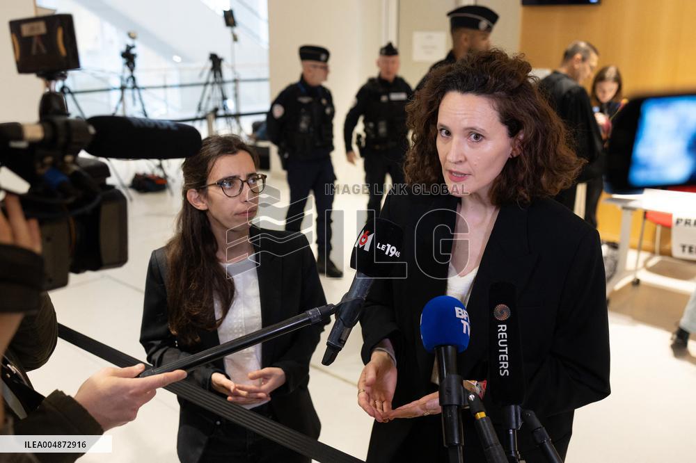 Lafarge trial opening day - Paris