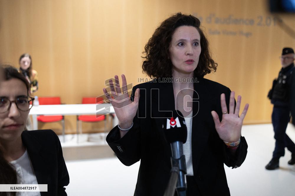 Lafarge trial opening day - Paris