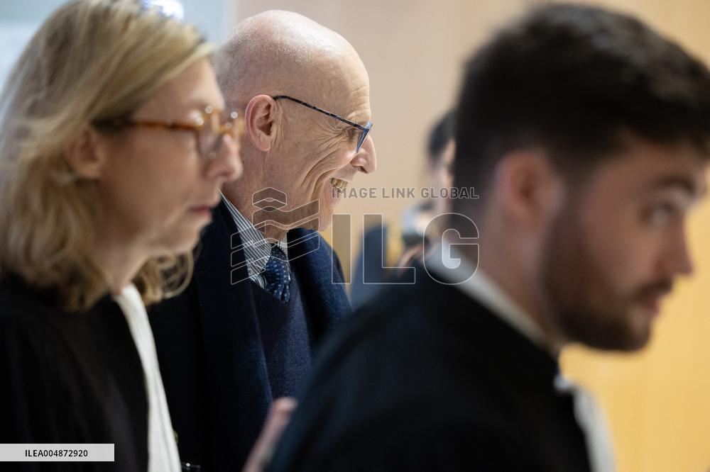 Lafarge trial opening day - Paris