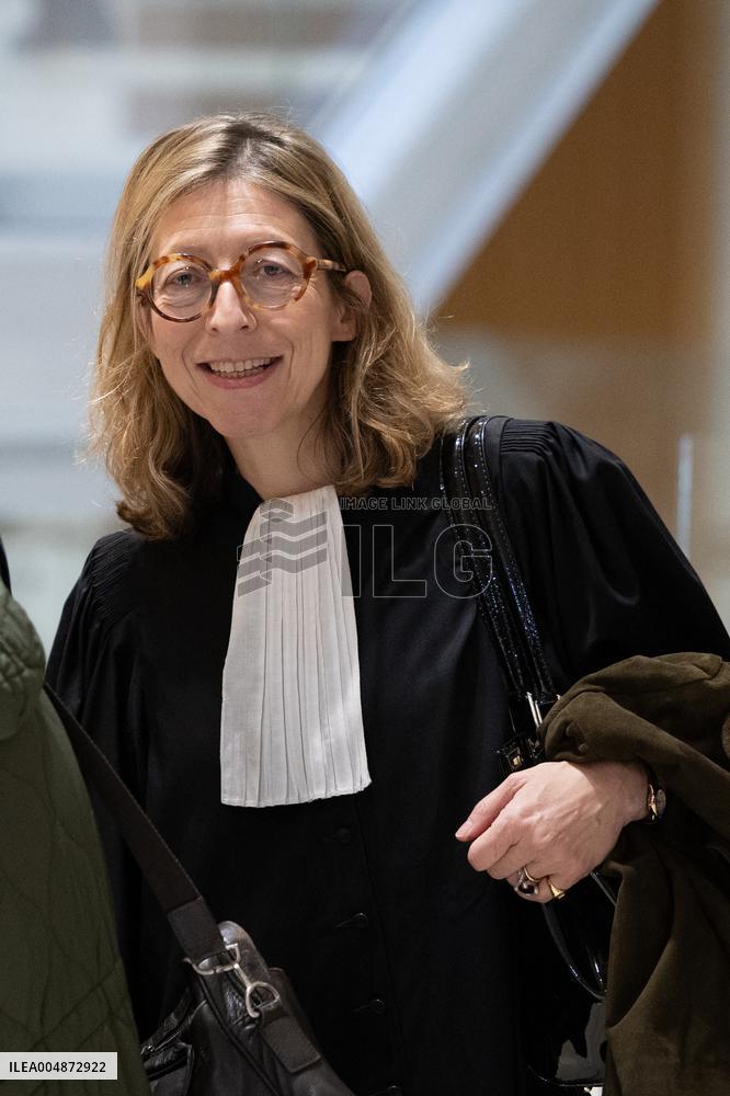 Lafarge trial opening day - Paris