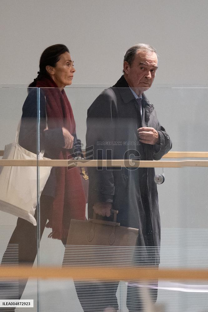 Lafarge trial opening day - Paris