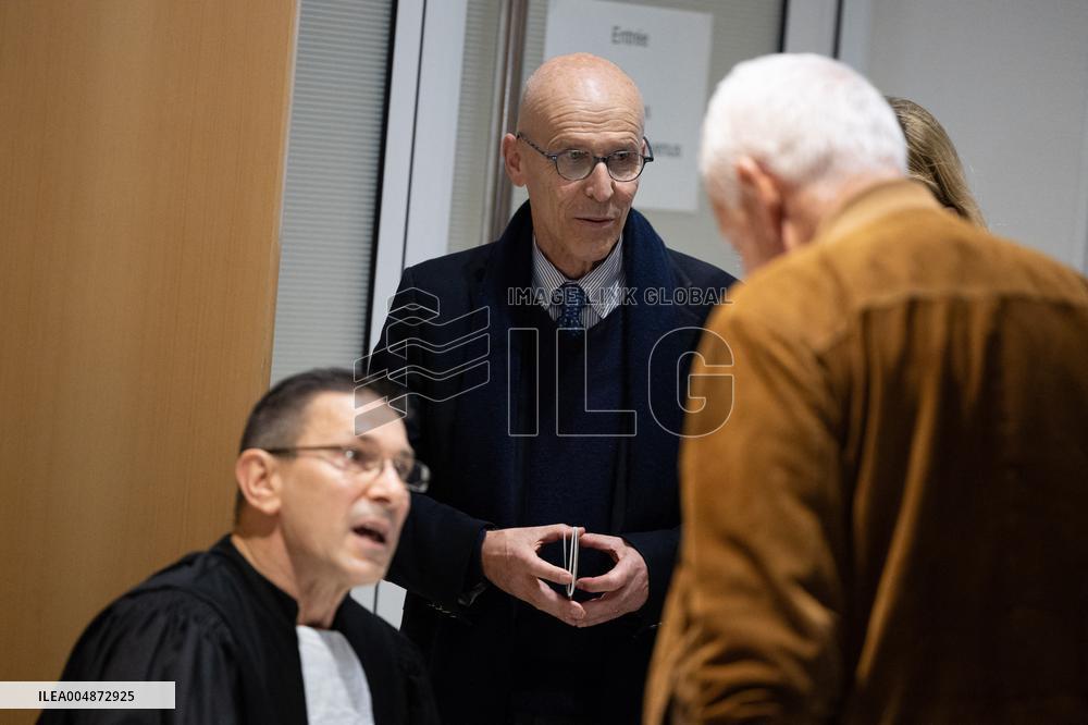 Lafarge trial opening day - Paris