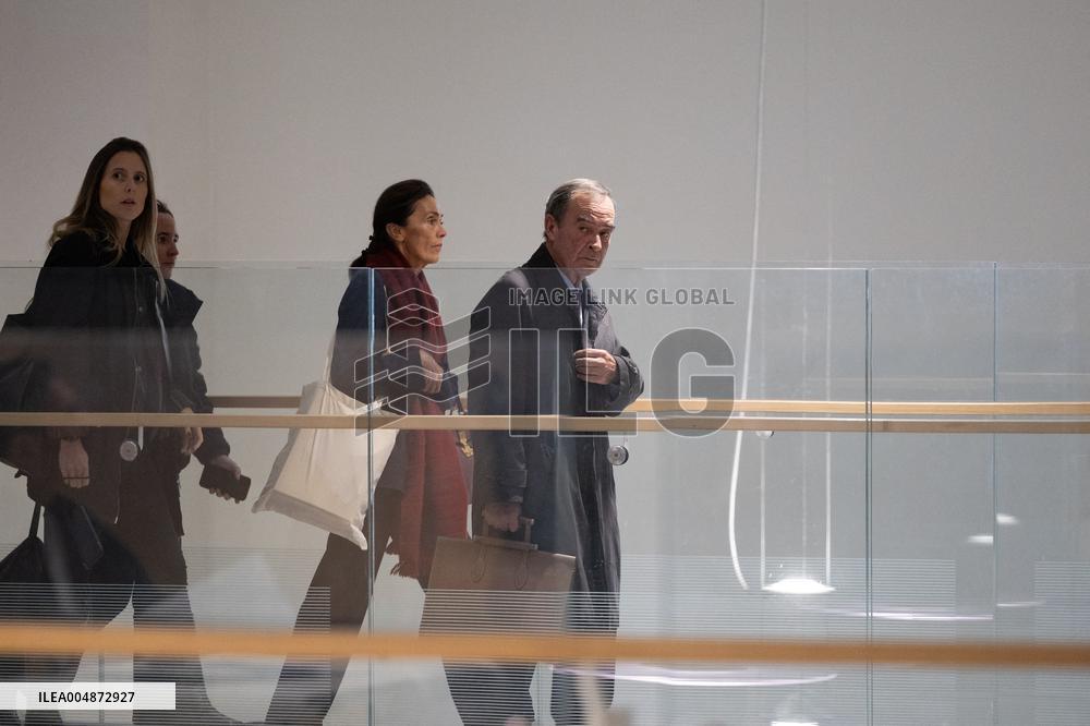 Lafarge trial opening day - Paris