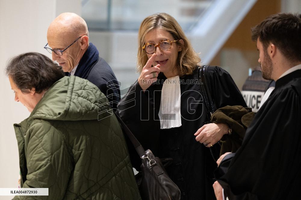 Lafarge trial opening day - Paris