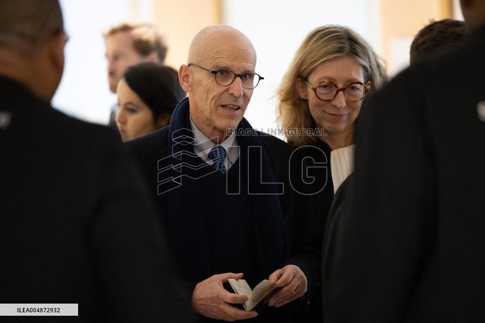 Lafarge trial opening day - Paris