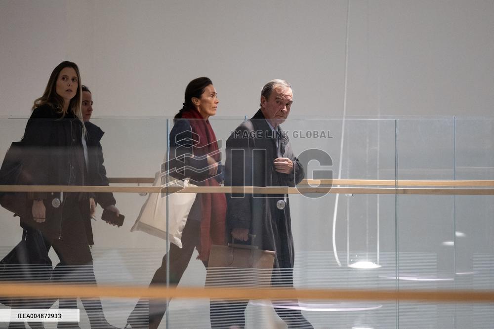 Lafarge trial opening day - Paris