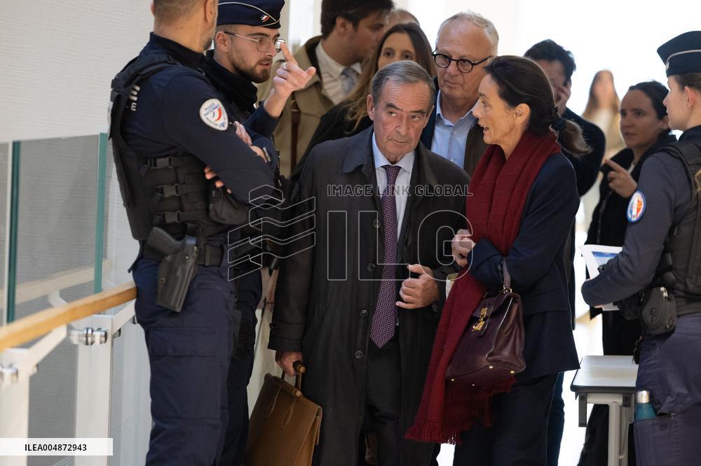 Lafarge trial opening day - Paris