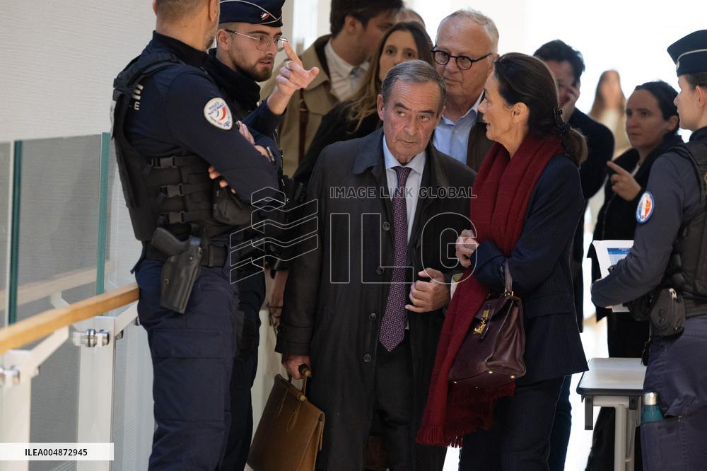 Lafarge trial opening day - Paris