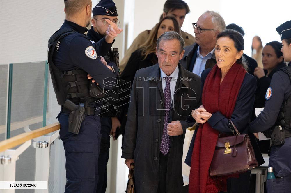 Lafarge trial opening day - Paris