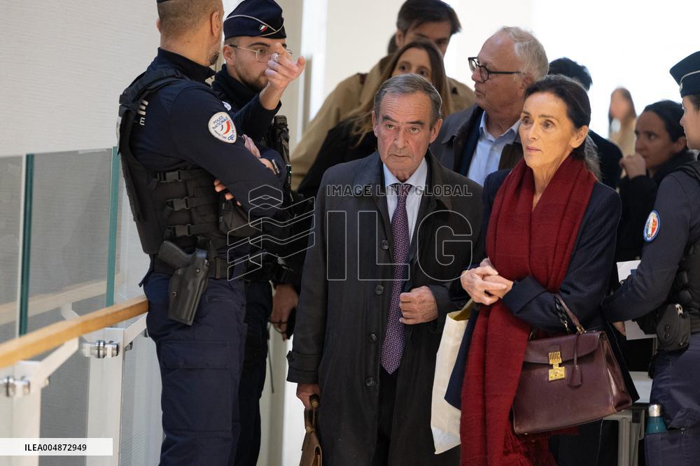 Lafarge trial opening day - Paris