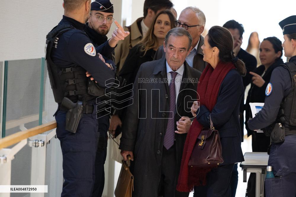 Lafarge trial opening day - Paris