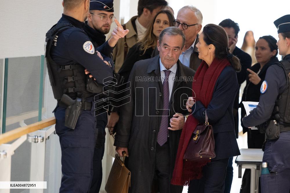 Lafarge trial opening day - Paris