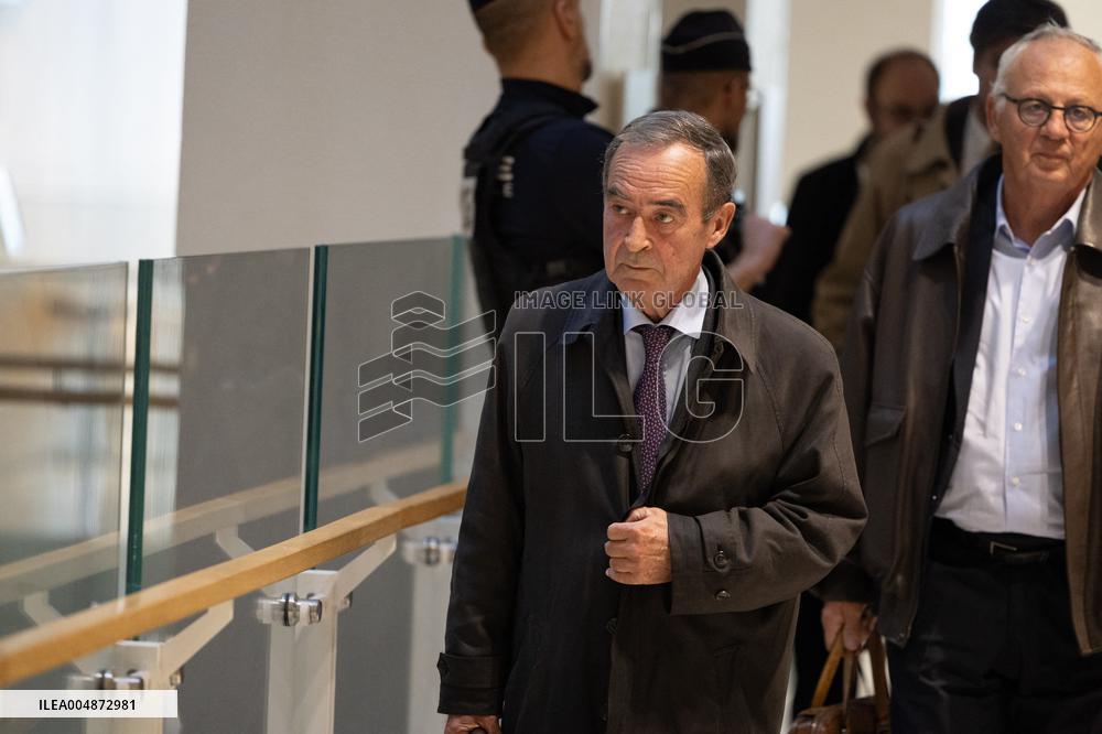 Lafarge trial opening day - Paris