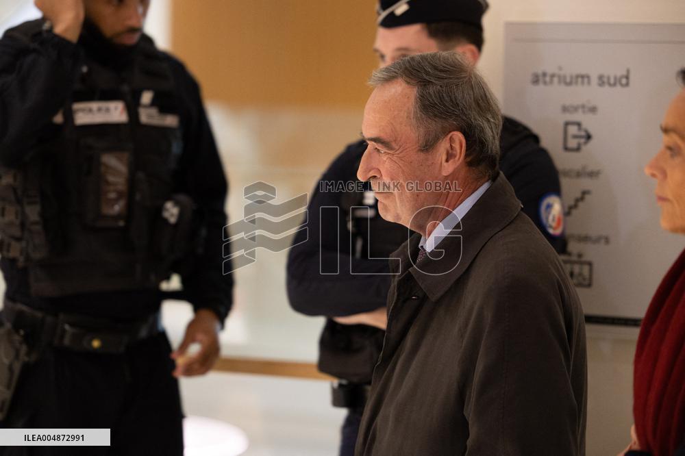 Lafarge trial opening day - Paris