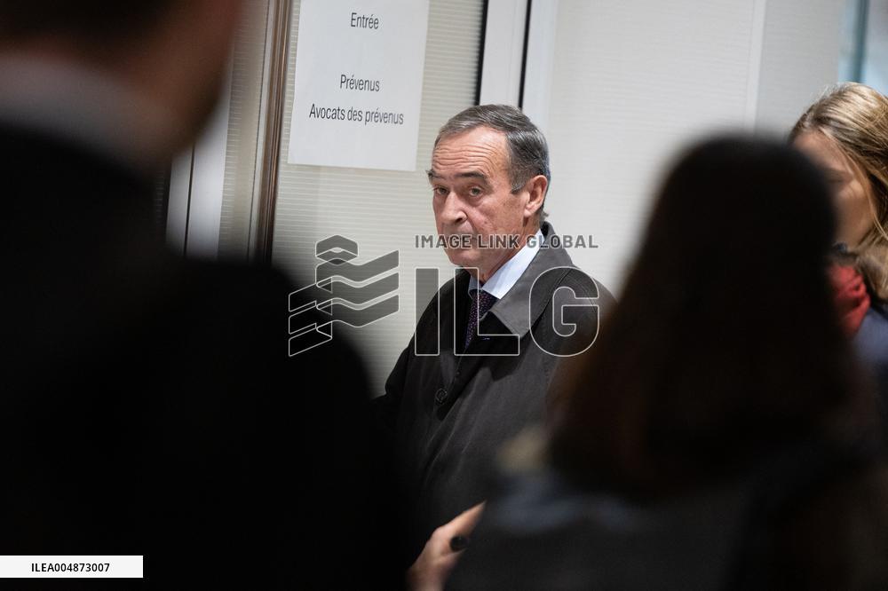 Lafarge trial opening day - Paris