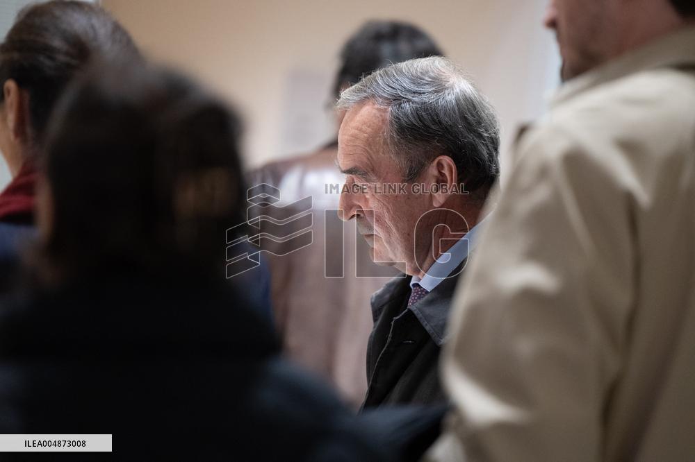 Lafarge trial opening day - Paris