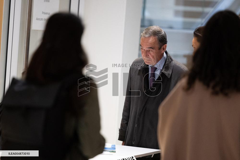 Lafarge trial opening day - Paris