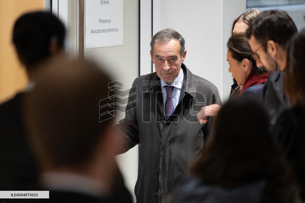 Lafarge trial opening day - Paris