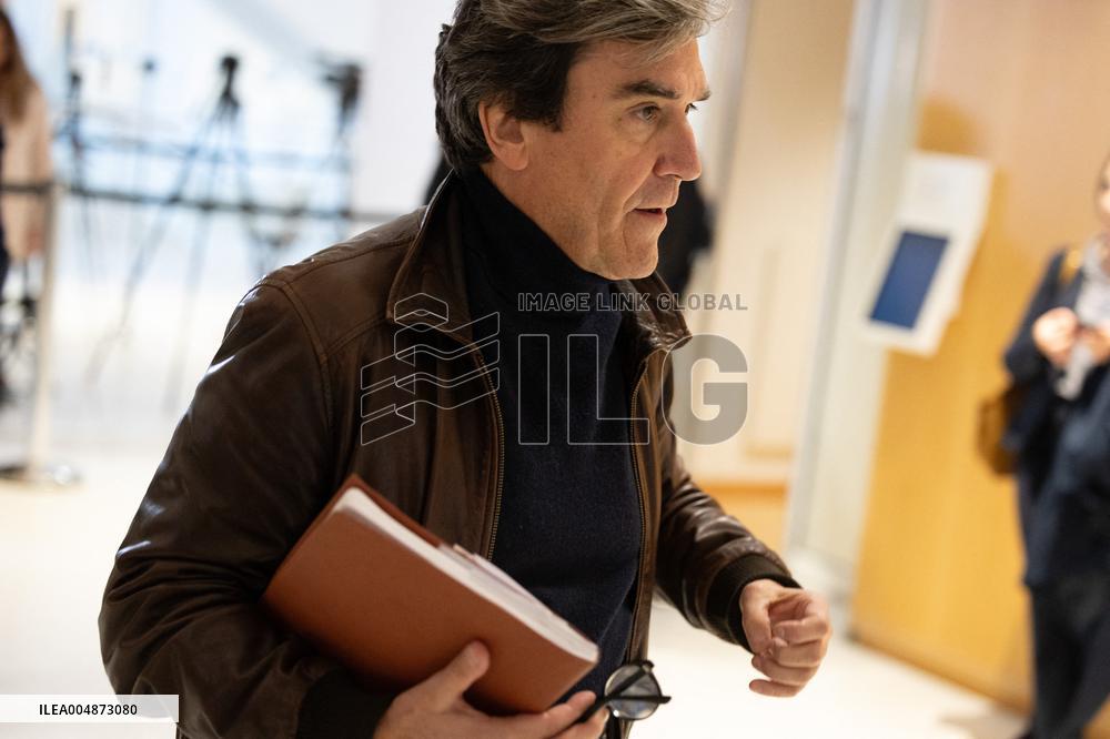 Lafarge trial opening day - Paris