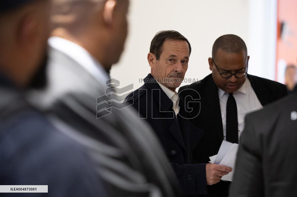 Lafarge trial opening day - Paris