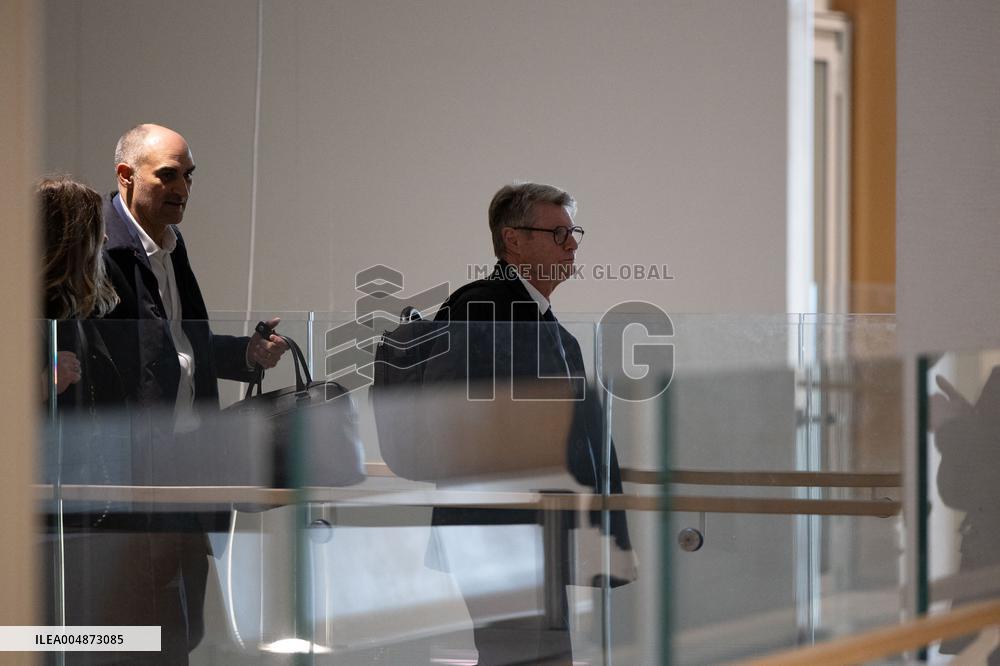 Lafarge trial opening day - Paris