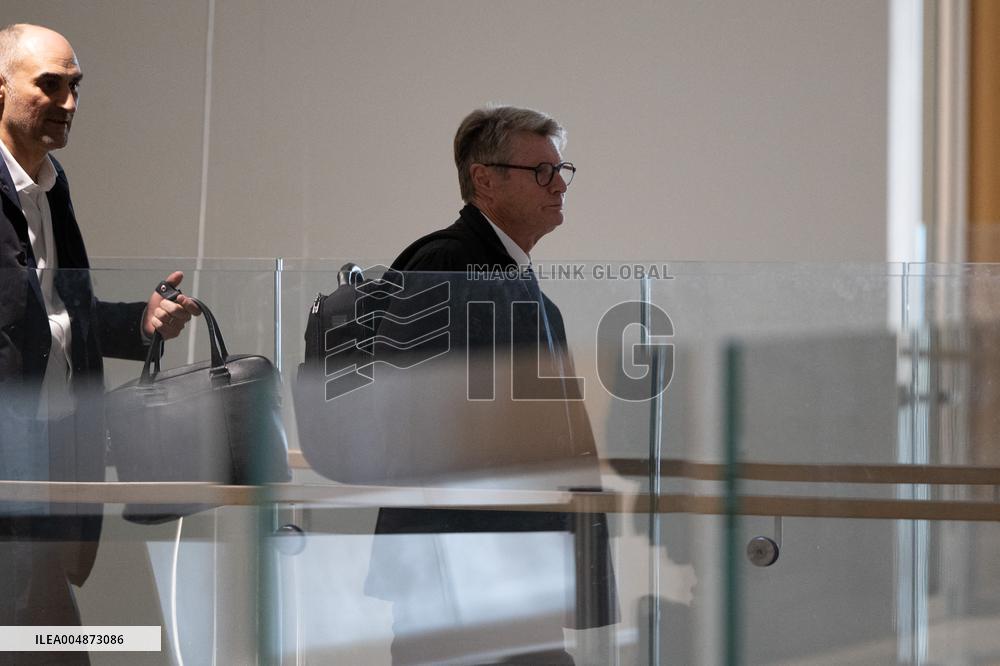 Lafarge trial opening day - Paris