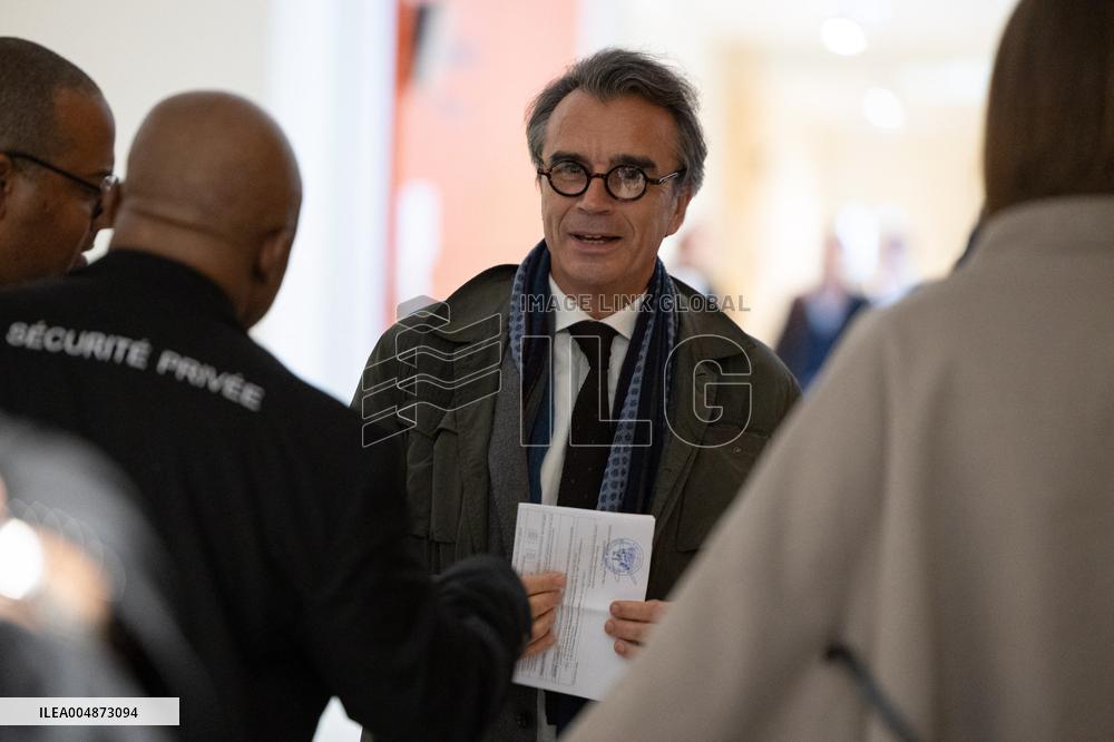 Lafarge trial opening day - Paris