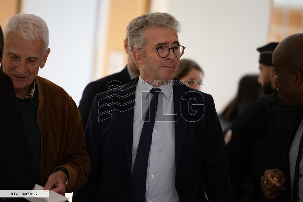 Lafarge trial opening day - Paris