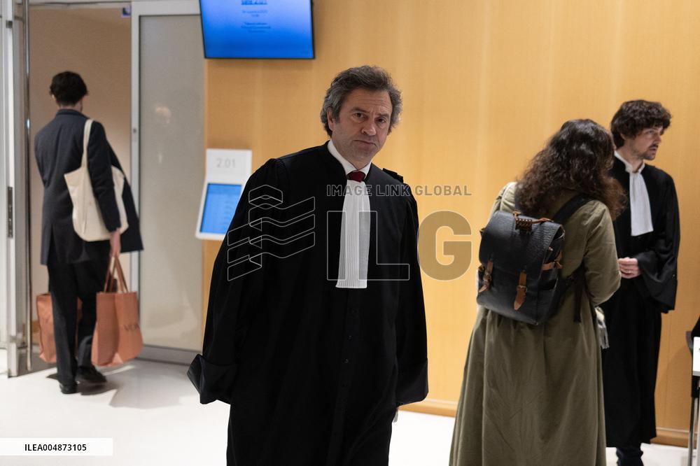 Lafarge trial opening day - Paris