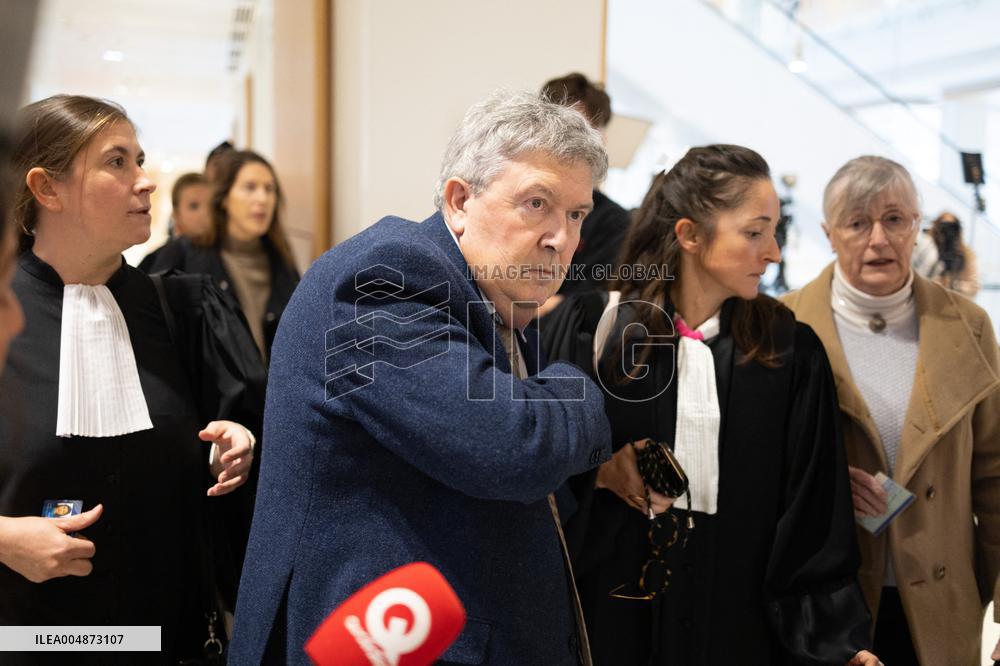 Lafarge trial opening day - Paris