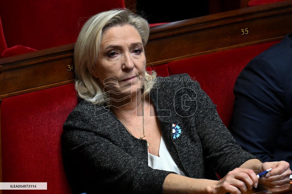 Session Of Questions To The Government At The French Senate - Paris