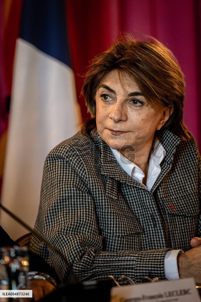 Minister of Transport Philippe Tabarot Visits Marseille - France