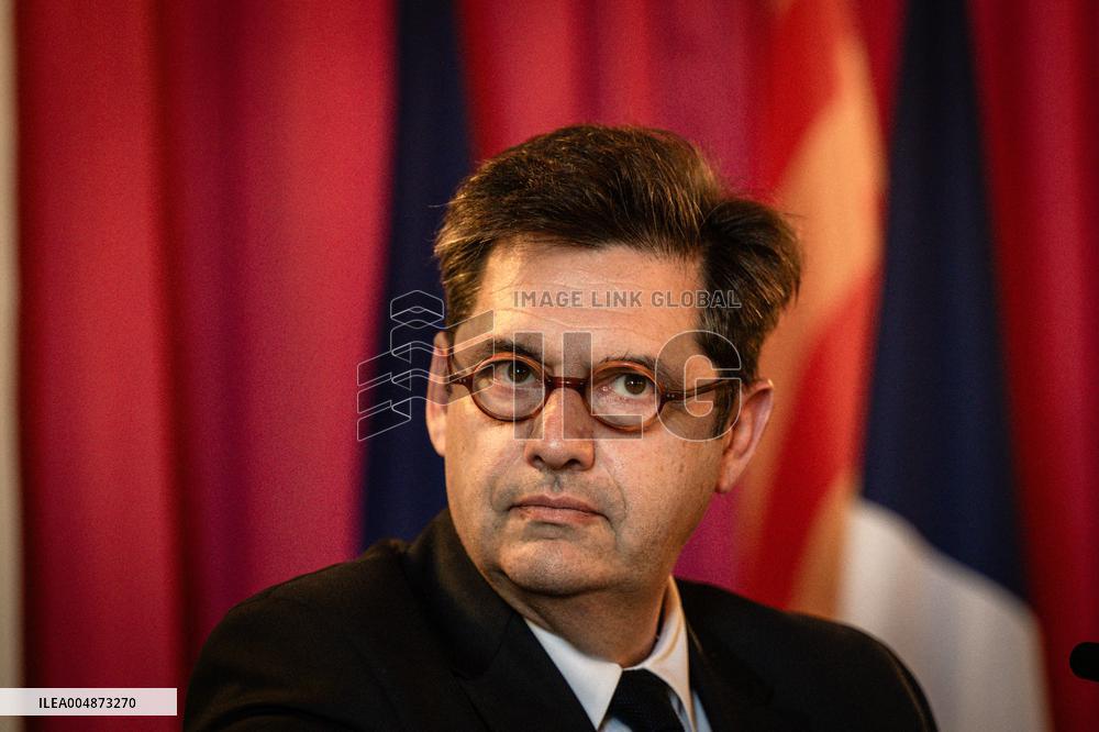 Minister of Transport Philippe Tabarot Visits Marseille - France