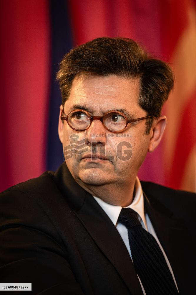 Minister of Transport Philippe Tabarot Visits Marseille - France