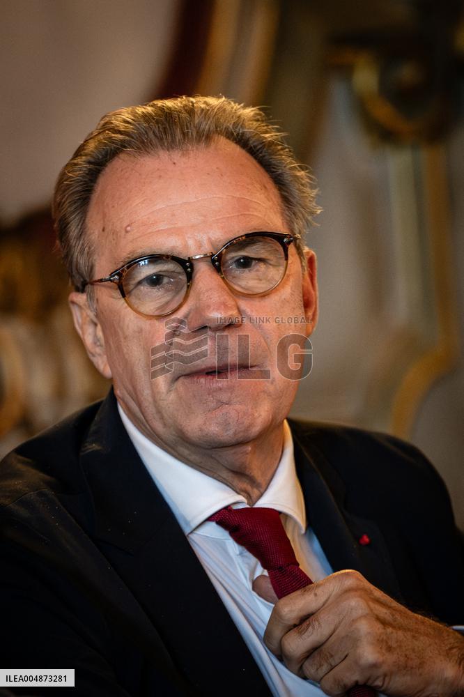 Minister of Transport Philippe Tabarot Visits Marseille - France