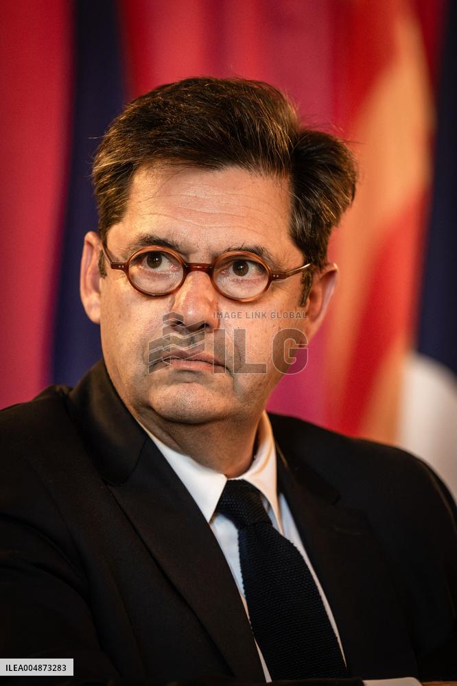 Minister of Transport Philippe Tabarot Visits Marseille - France