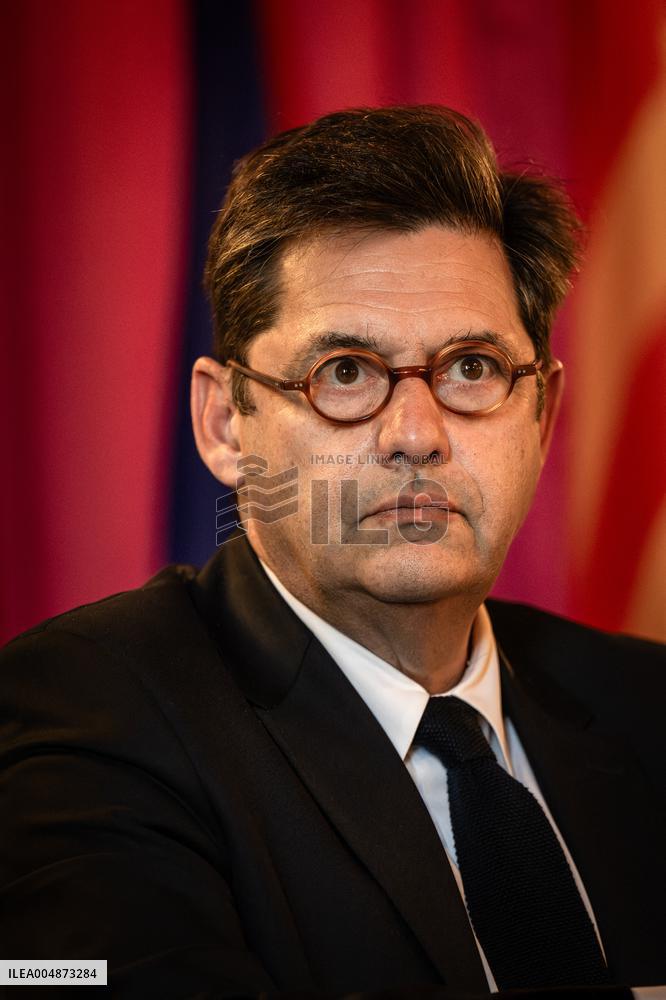 Minister of Transport Philippe Tabarot Visits Marseille - France