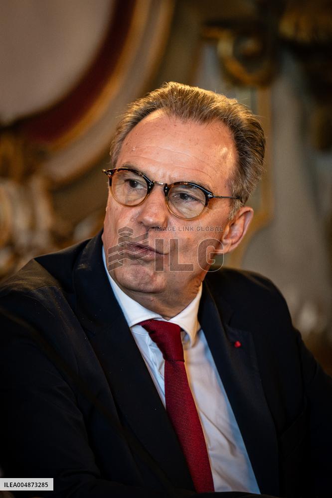 Minister of Transport Philippe Tabarot Visits Marseille - France