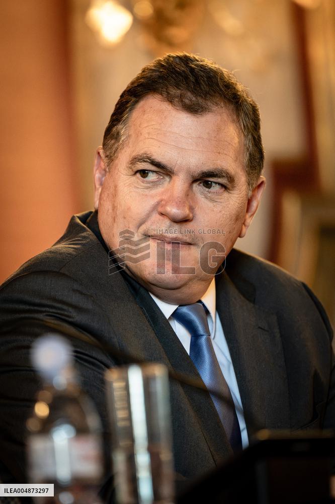 Minister of Transport Philippe Tabarot Visits Marseille - France