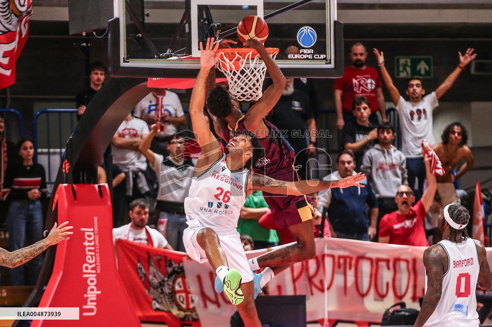 BASKET - Basket FIBA Europe Cup - UNA Hotels Reggio Emilia vs JDA Dijon