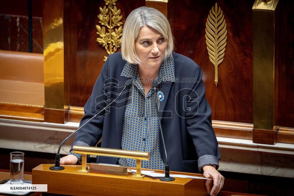 Opening session to discuss France's social security budget - Paris AJ