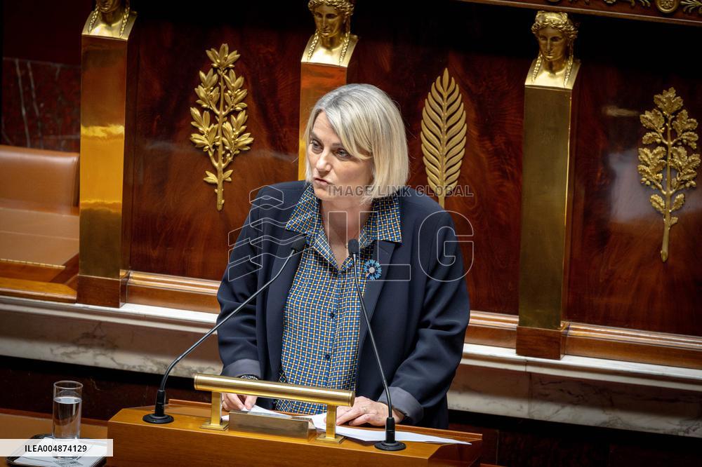 Opening session to discuss France's social security budget - Paris AJ