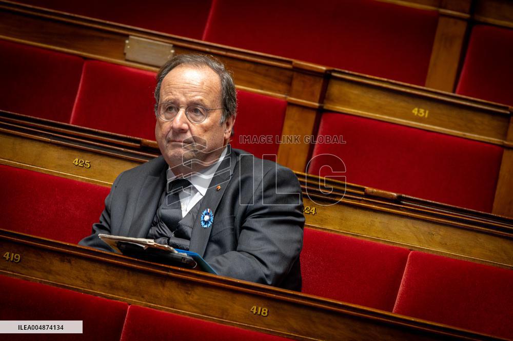 Opening session to discuss France's social security budget - Paris AJ