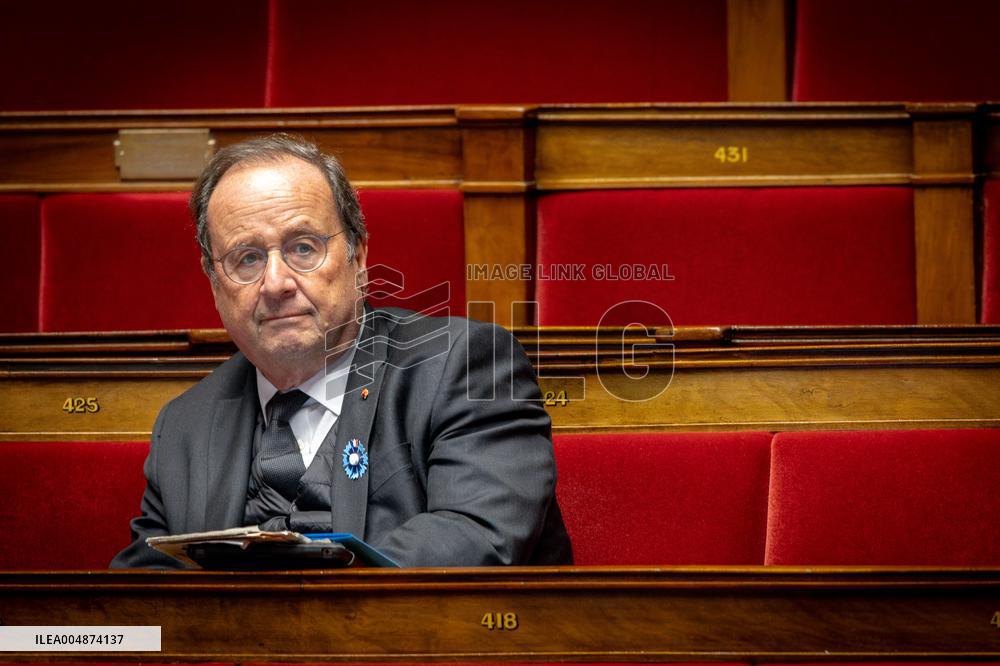 Opening session to discuss France's social security budget - Paris AJ