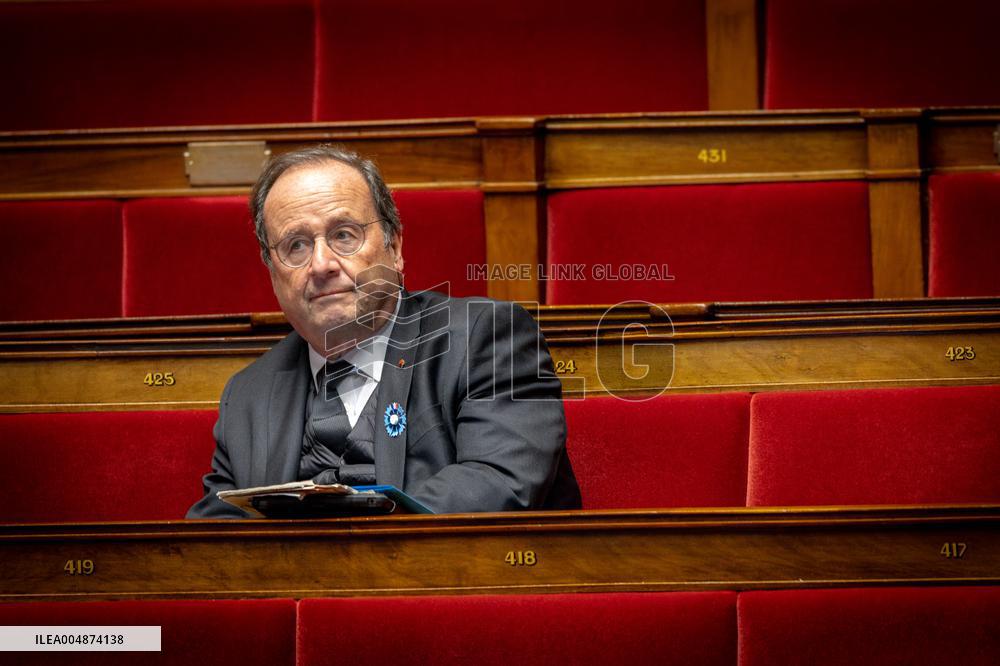 Opening session to discuss France's social security budget - Paris AJ