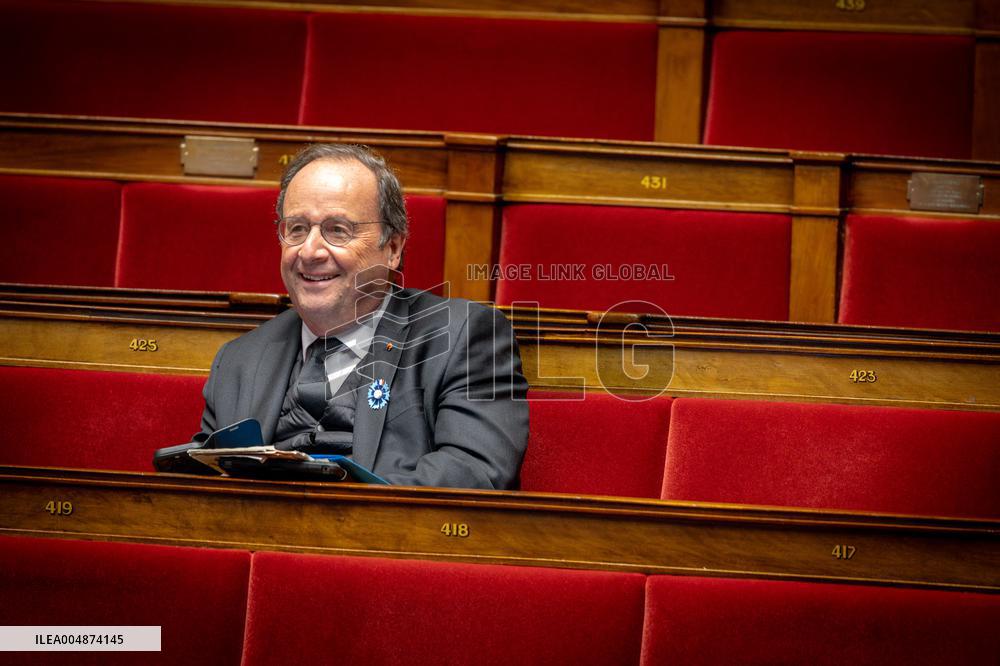 Opening session to discuss France's social security budget - Paris AJ