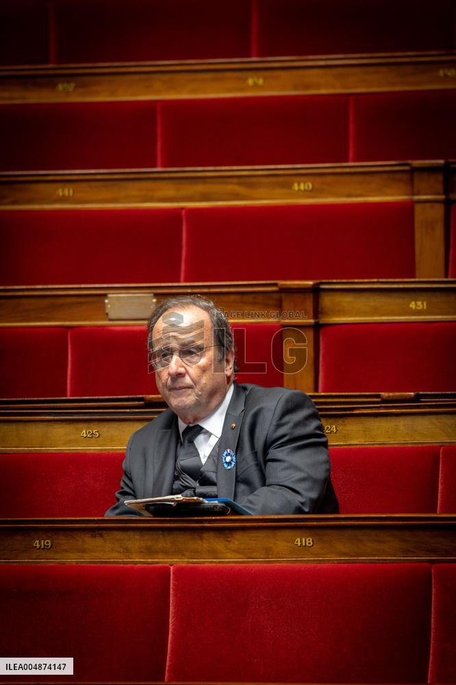 Opening session to discuss France's social security budget - Paris AJ