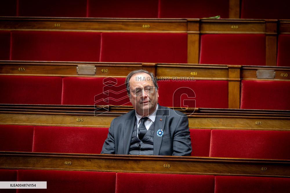 Opening session to discuss France's social security budget - Paris AJ