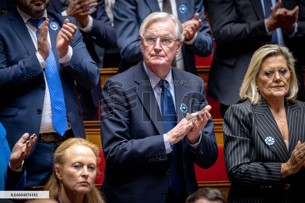 Session of questions to the gouvernment at the National Assembly - Paris AJ
