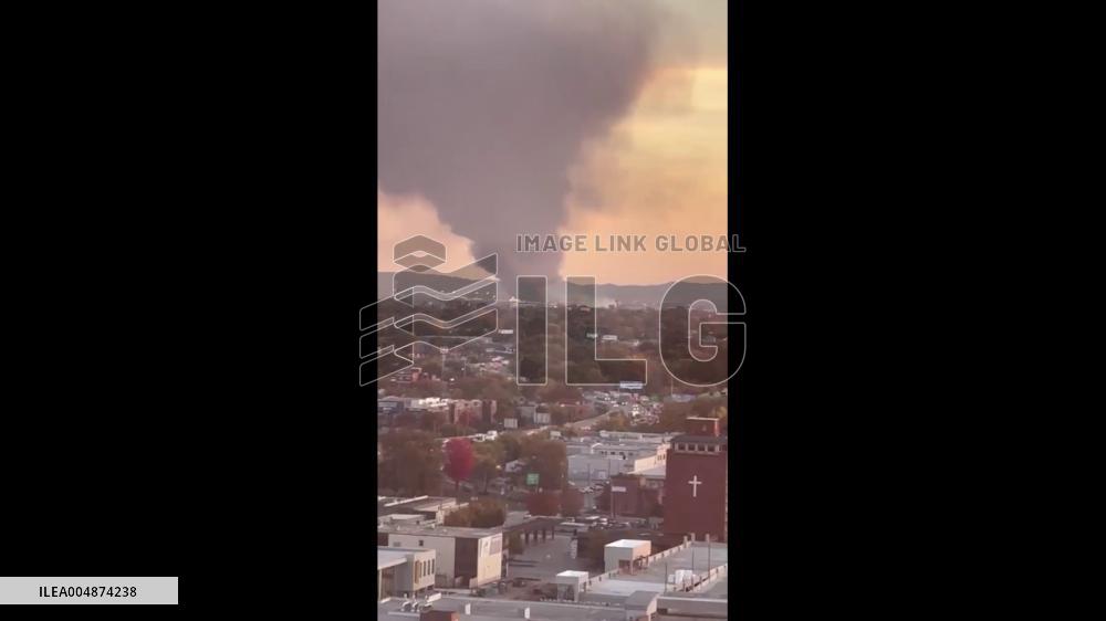 US: UPS Cargo Plane Crashes Near Airport in Louisville, Kentucky